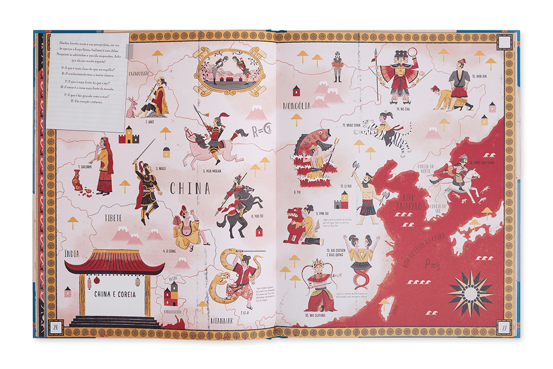 O Atlas dos Heróis - Um Mundo de Heróis, Mitos e Lendas
