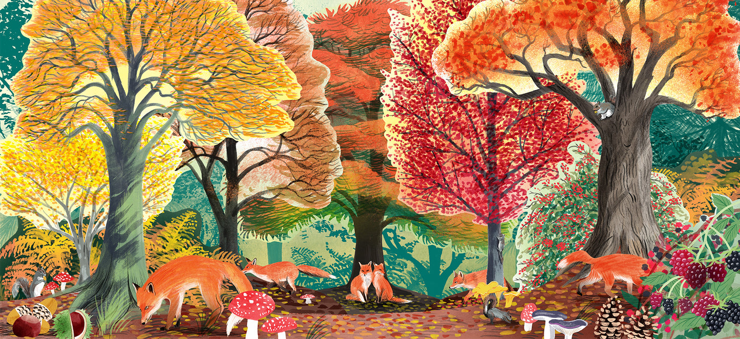 A Year in Nature: A Carousel Book of the Seasons